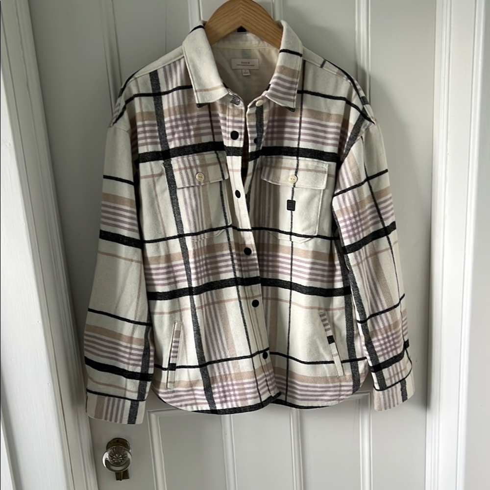 Roark Plaid Women's Shacket/Jacket in Large BNWT